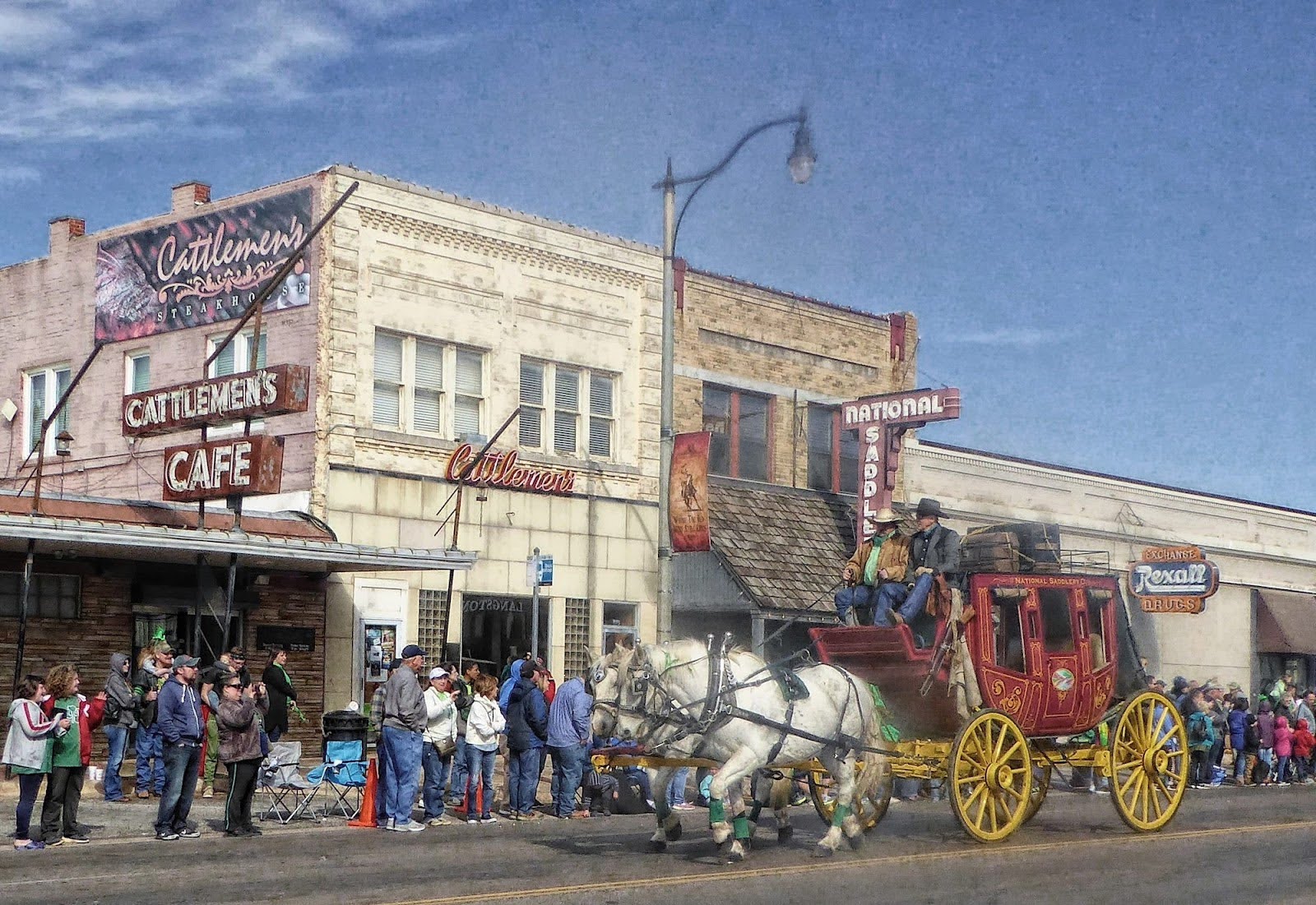 Explore Oklahoma City's Stockyards and Dine at Cattlemen's Restaurant